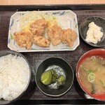 Taishuusakabahokkaidounagamaregaiemmae - ザンギ定食