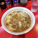 千里眼 - ラーメン 麺100g ヅケアブラ・ニンニク・ショウガで