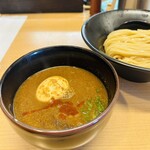 Ginjou Ramen Kubota - 味噌つけ麺(卵入り)