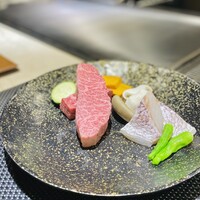 鉄板焼 ステーキ 北野坂 - 