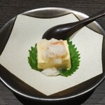 博多 かに福 - ズワイガニの卵豆腐