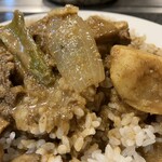 紅花別館 - ココットカレー、ライス