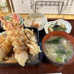 喜界 - 海老天重定食