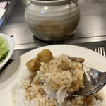 紅花別館 - カレー、ライス