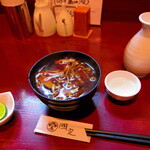 Ginsoba Kunisada - キノコの暖かい汁をつまみに