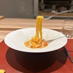 パルコ フィエラ - 自家製タヤリン（下川産フルーツトマト＆網走産生シラウオ）