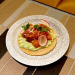 tuna tostada