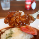 材木座Cafe 75th - 濃厚エビ出汁トマトカレーリフトアップ