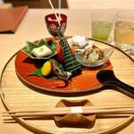 福の井 一乃松 - 1人ずつ盛り付けてくれました