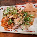 ラーメン平和 - チャーシュー盛り合わせ