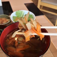 出汁しゃぶおばんざい おかか 市ヶ谷 - 野菜がタップリです♡