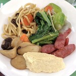 麗翔酒店連鎖 礁溪館 - 朝食ビュッフェ（自分がとった料理）