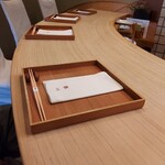 日本料理 櫻川 - 特注の湾曲カウンターステキすぎる！