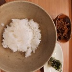 日本料理 櫻川 - お米は長野県佐久の新米