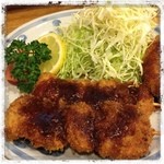 とんかつ つかさ - 本日のランチ
            ヒレ肉の串カツ定食
            ¥900