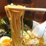 ラーメン 一平家 - ストレート太麺　