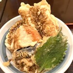 奥藤本店 - 穴子と野菜の小天丼