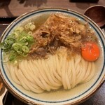香川 一福 - 肉うどん　大　冷