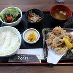 ひろさわ - 静岡県産美味鶏　鶏の塩唐揚げ定食