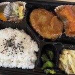 まめの木 - 日替わり　煮込みハンバーグ・ロールキャベツ