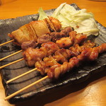なでしこ - 串焼き5本盛り合わせ　550円