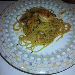 志喜亭 - 海老とズワイガニのパスタ　ズワイガニの身が沢山　うまーい