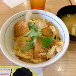 Mekiki no ginji - アジフライの卵とじ丼 800円 (23年6月)