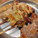 Yakitori Marukin - 焼き鳥盛り合わせ