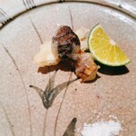 鮨 さかい - 松茸の天ぷら