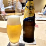 すし宮川 - ビール