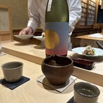 Sushi Miyakawa - 日本酒