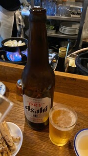 キリン - アサヒスーパードライ(大瓶)