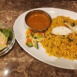 Indian Dining NAMASTE INDIA - ランチ ビリヤニ 美味しいです。ライタがあればなお嬉しい。電子マネー可