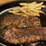 ブロンコビリー - 炭火焼き頑固ハンバーグ　