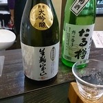 なら泉勇斎 - 上田酒造の生駒宝山純米大吟醸！！現代の名工の杜氏さんが造っているらしい。ワインのように豊潤でした～(*´∀｀)