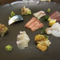 鮨駒 - お造り　３人前　５０００円