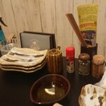 クロフネ - 卓上の設え