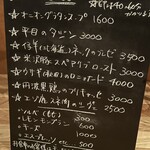 アノニム - 主菜メニュー