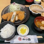 Tonkatsu Katsu Raku Yoko Hamaten - レディース定食