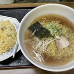 大八 - Aセット　しょうゆラーメン大盛り¥800