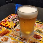 カラオケ館 - 生ビール