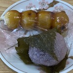 Amana ya - 焼だんご、草餅