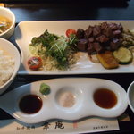 幸庵　広陵店 - サイコロステーキランチ