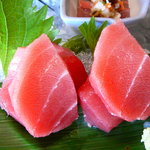 千松しま - お造りのトロのアップ！★2009/9