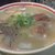 九州じゃんがららあめん - 料理写真:ぼんしゃん。何かが溶けているようなどろりとしたスープ。