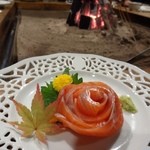 柳家 - サクラマスのお造り♪