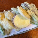 ゆたきそば - 天ぷら