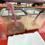 ラーメン もっけだの - 卓上アイテム