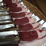 柳家 - 蝦夷鹿のロースでした(*^ω^*)