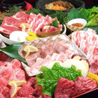 宴会 貸切 得々焼肉70品 食べ放題1分 L O 90分 2 678円 2 500円 税込 こだわり亭 神戸三宮店 神戸三宮 阪急 焼肉 食べログ
